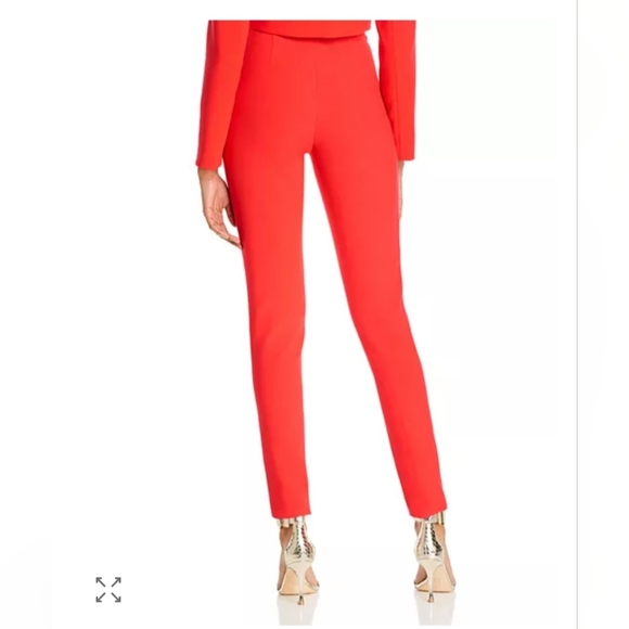 Alice + Oliva Lorinda Slim-Fit High-Waist Cropped Pant Size 4 - Picture 9 of 13